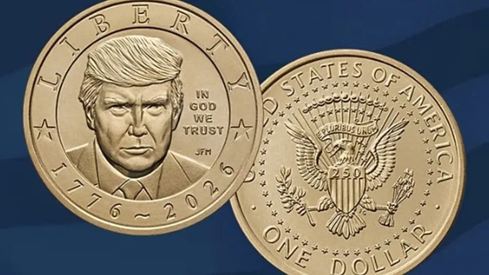 Трамп появился на новой американской монете в $1