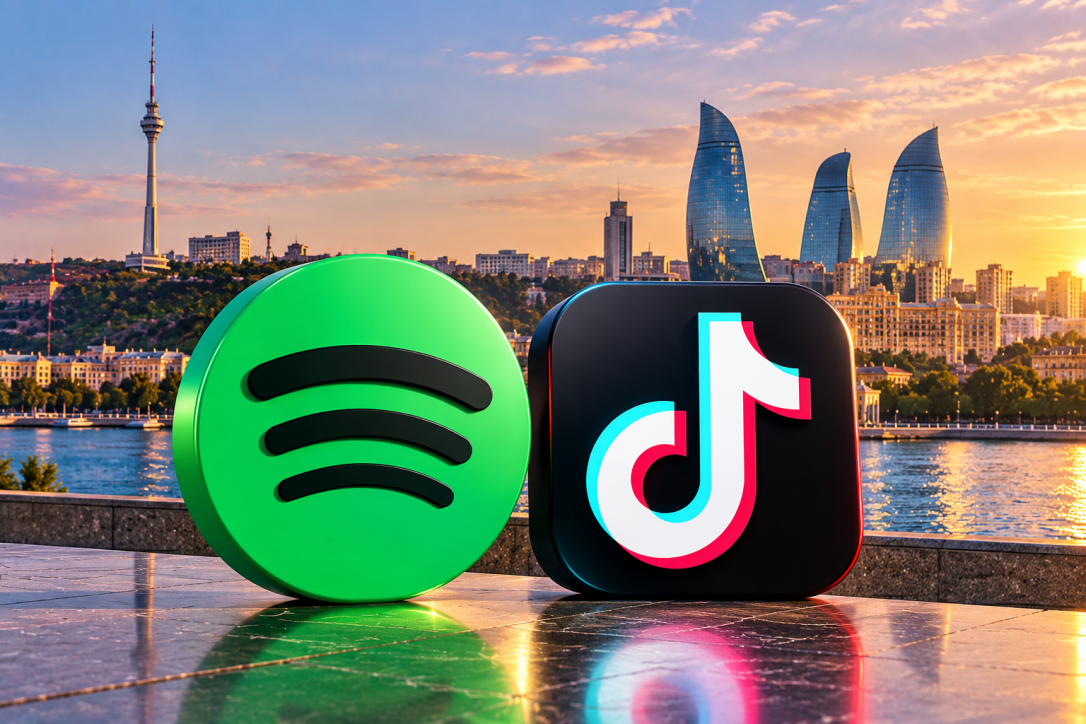 Spotify и TikTok будут платить налоги в Азербайджане