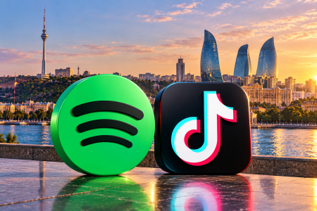 Spotify и TikTok будут платить налоги в Азербайджане