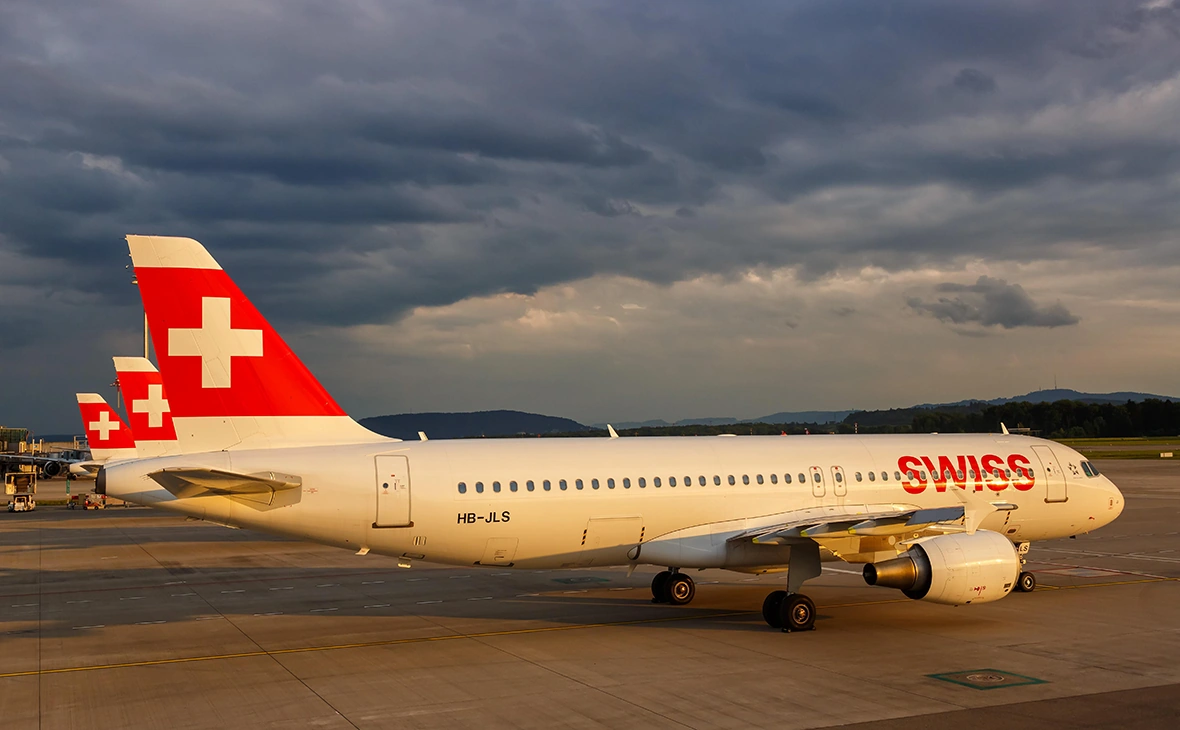 Самолет SWISS экстренно сел в Баку 2 Самолет SWISS экстренно сел в Баку