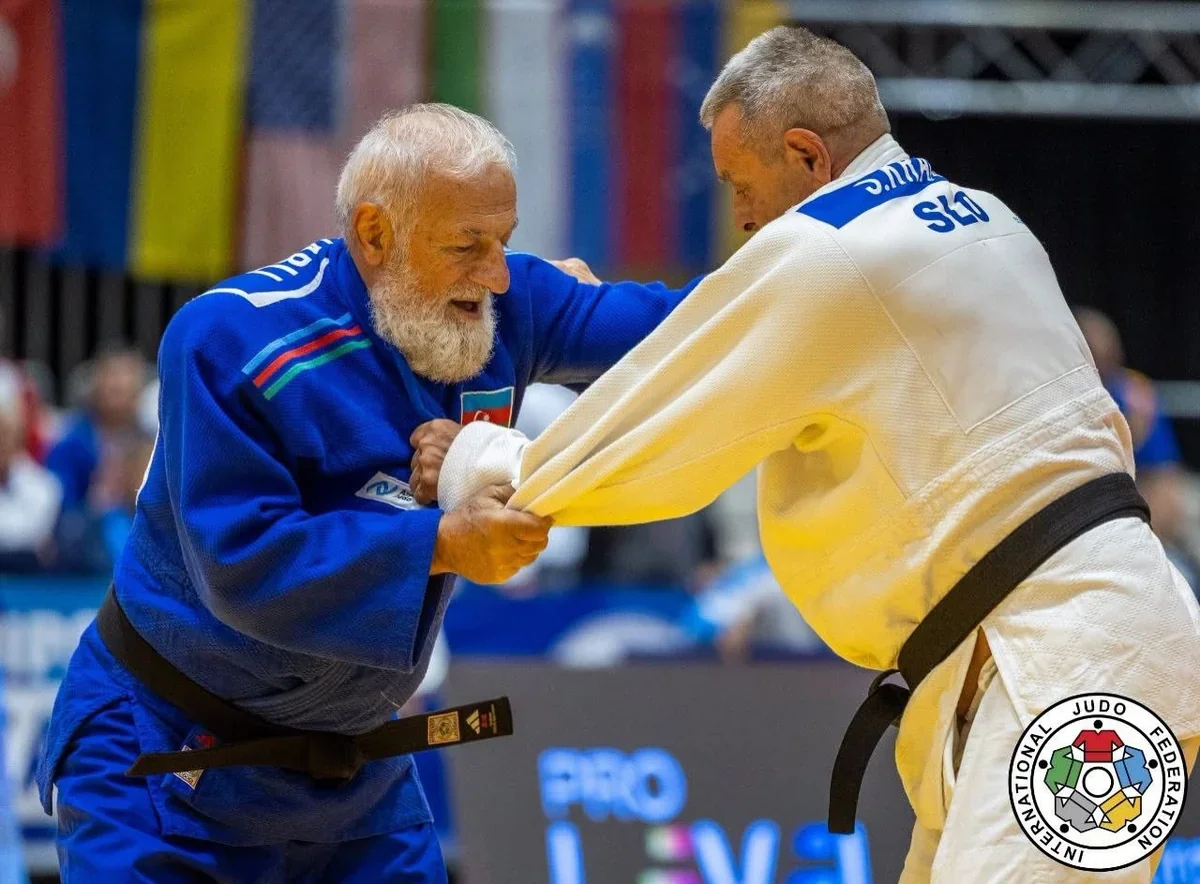 Дзюдоист-ветеран из Азербайджана снова стал чемпионом Европы 3 Дзюдоист-ветеран из Азербайджана снова стал чемпионом Европы