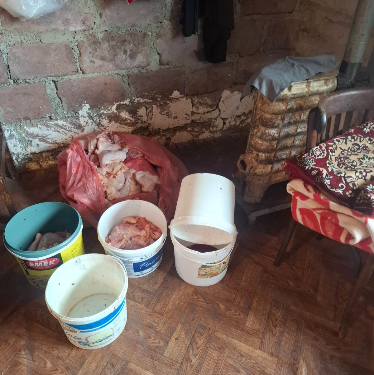 В Гяндже закрыли подпольный цех, поставлявший куриное мясо в донерные